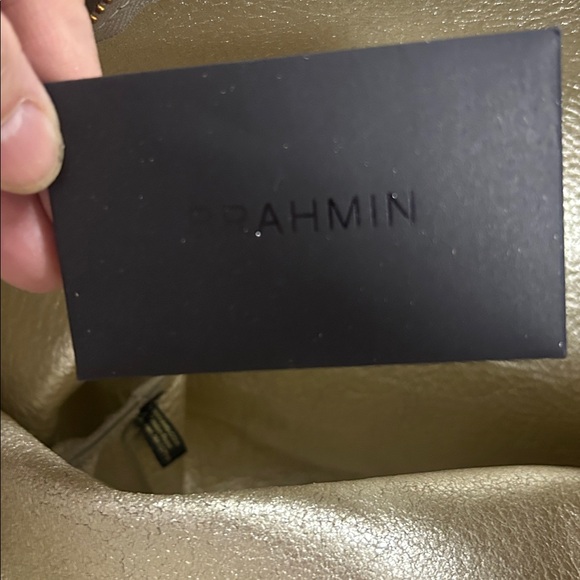 BRAHMIN DAKOTA SAND BOYD Elegant Cream Tote Bag with Tassel - Picture 11 of 11